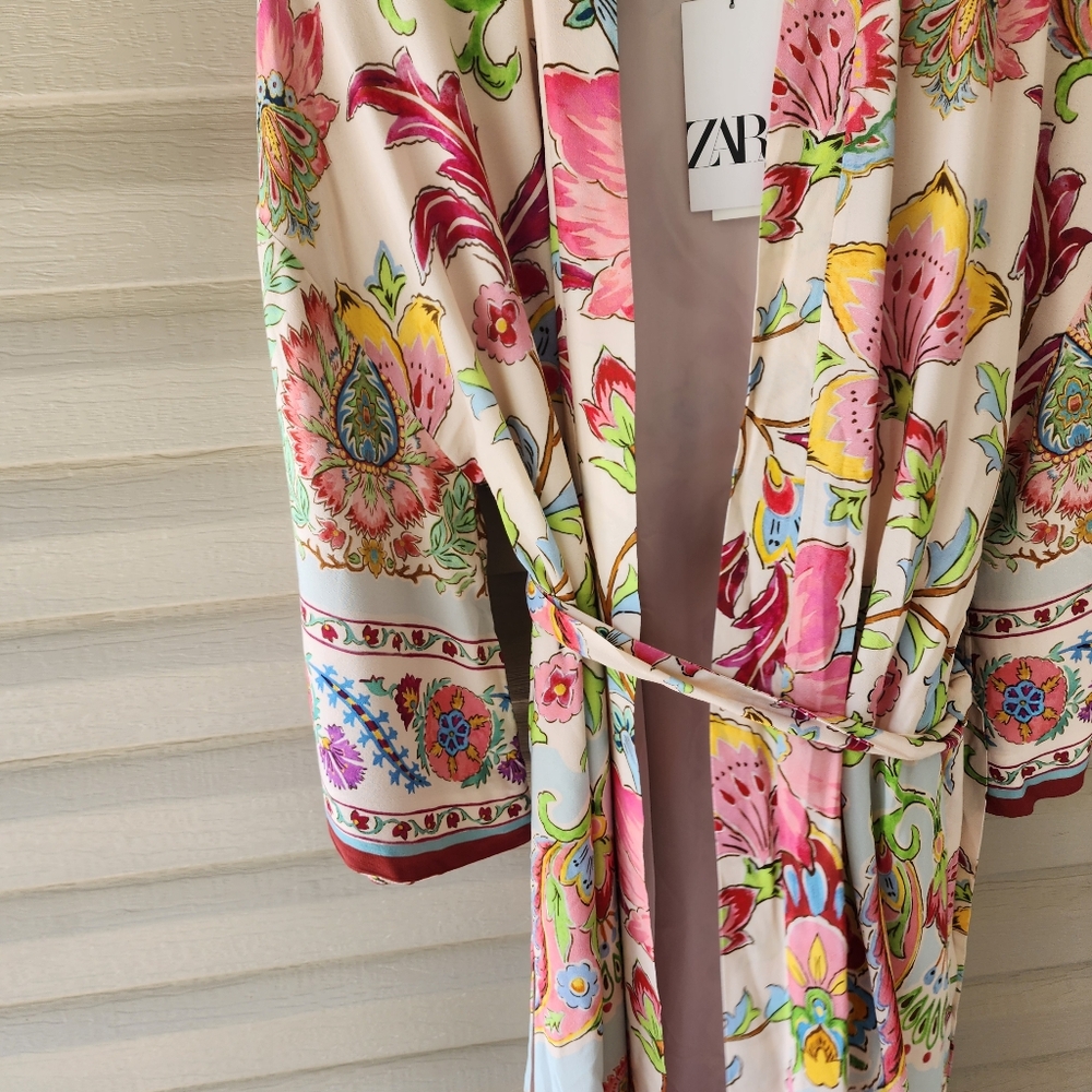 Zara Multicolor Maxi Dress - Picture 8 of 16